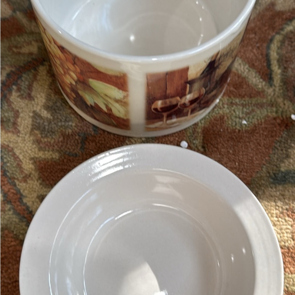 Elegant White Ceramic Bowl Set